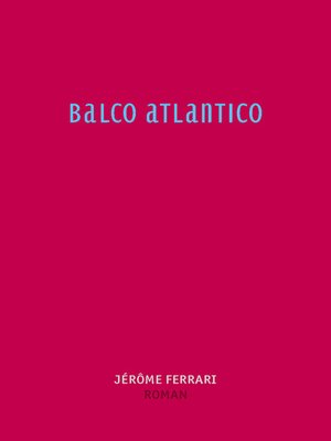 cover image of Balco Atlantico